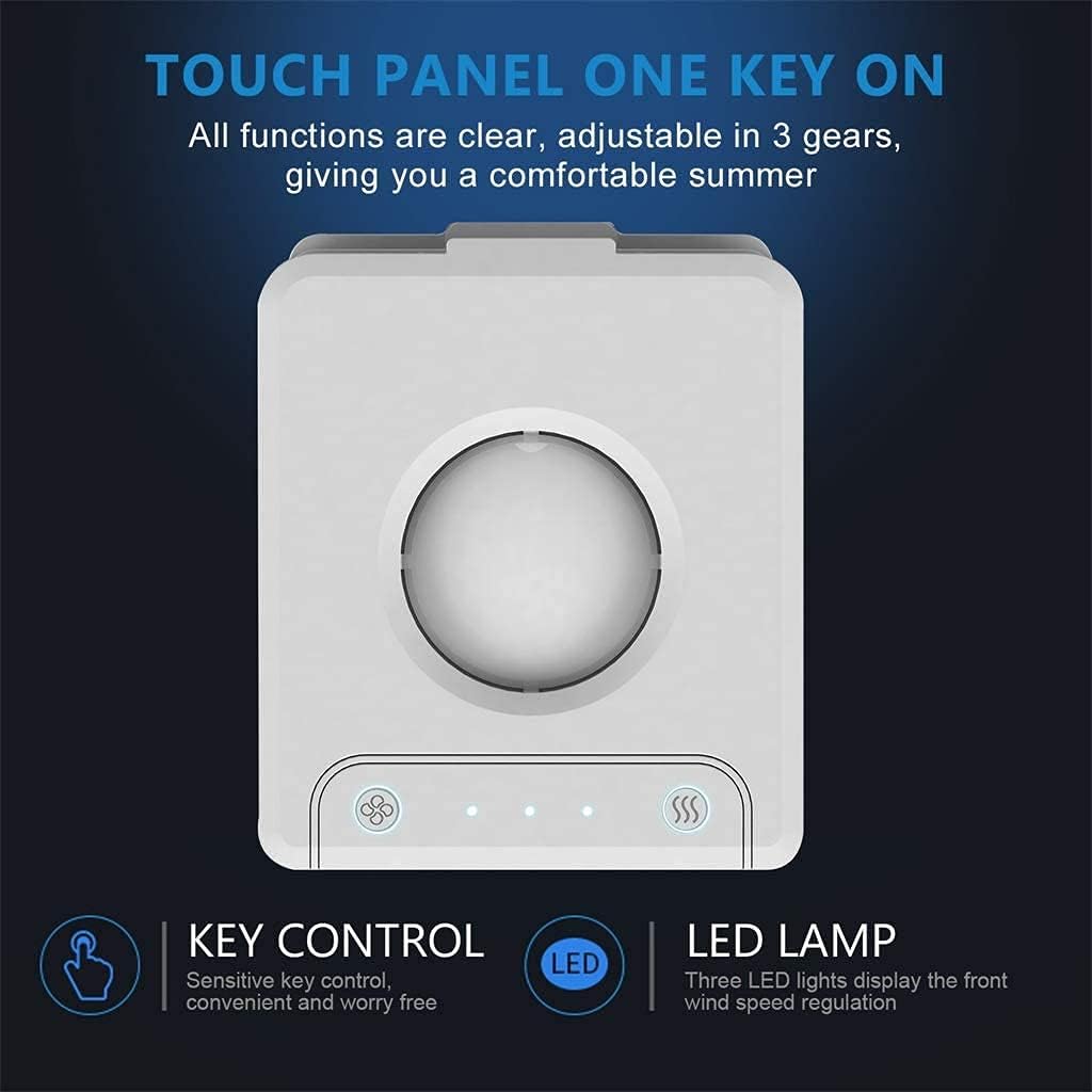 Compact Portable Air Conditioner Fan for Small Spaces