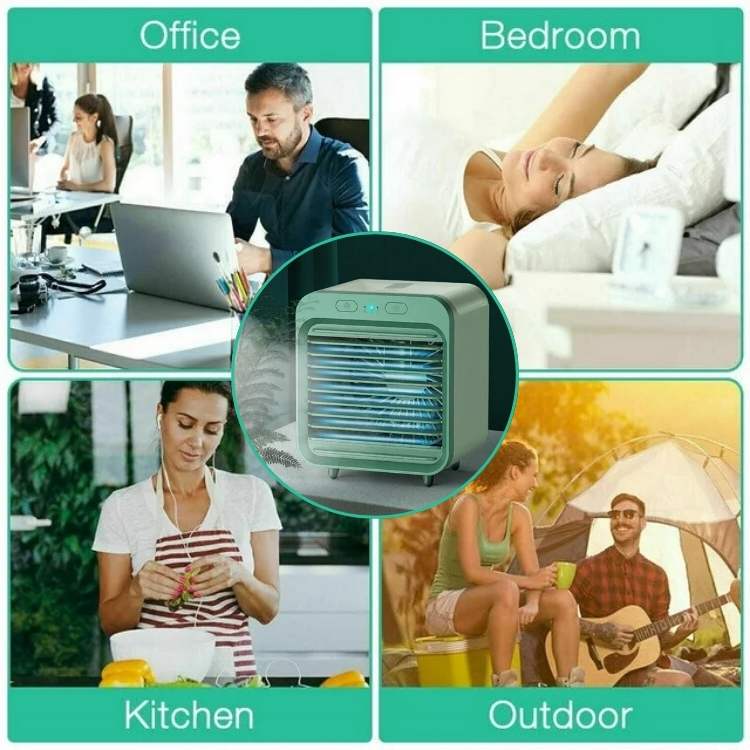 Compact Portable Air Conditioner with Adjustable Cooling
