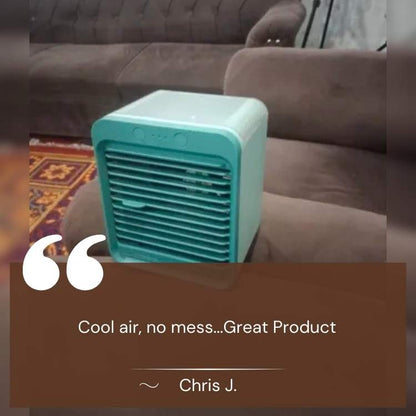 Compact Portable Air Conditioner with Adjustable Cooling