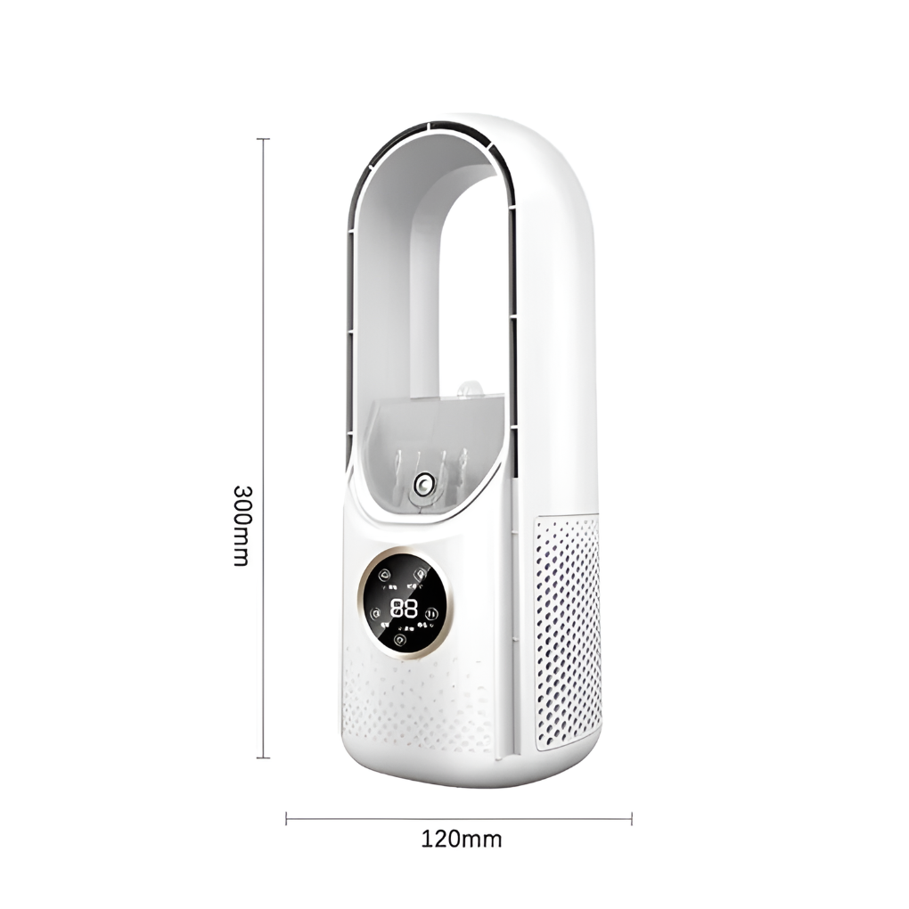Portable Blade-Free Silent Air Cooling Fan for Home & Office