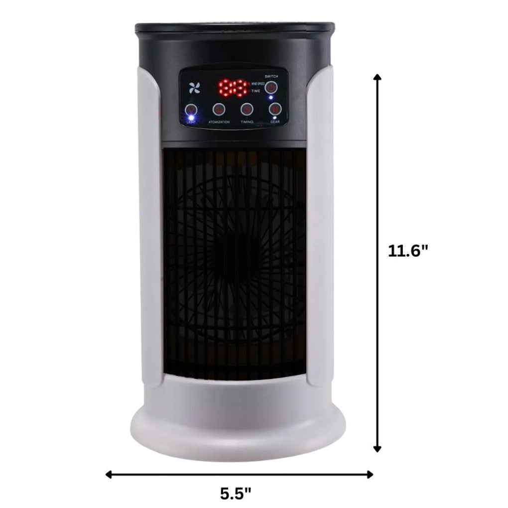 Portable Bladeless Tower Fan for Home & Office