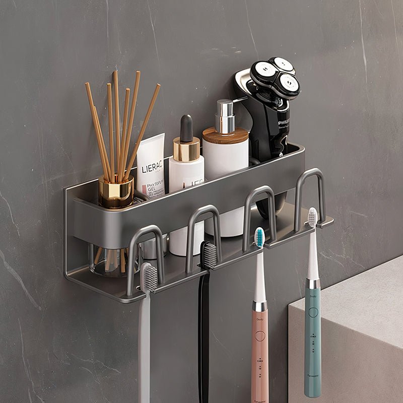 Compact Bathroom Wall Storage Unit - OutfitLondon