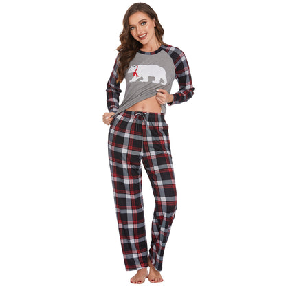 Holiday Plaid Cozy Pajama Set
