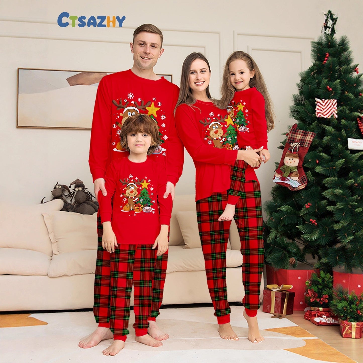 Holiday Family Sleep Pants - OutfitLondon