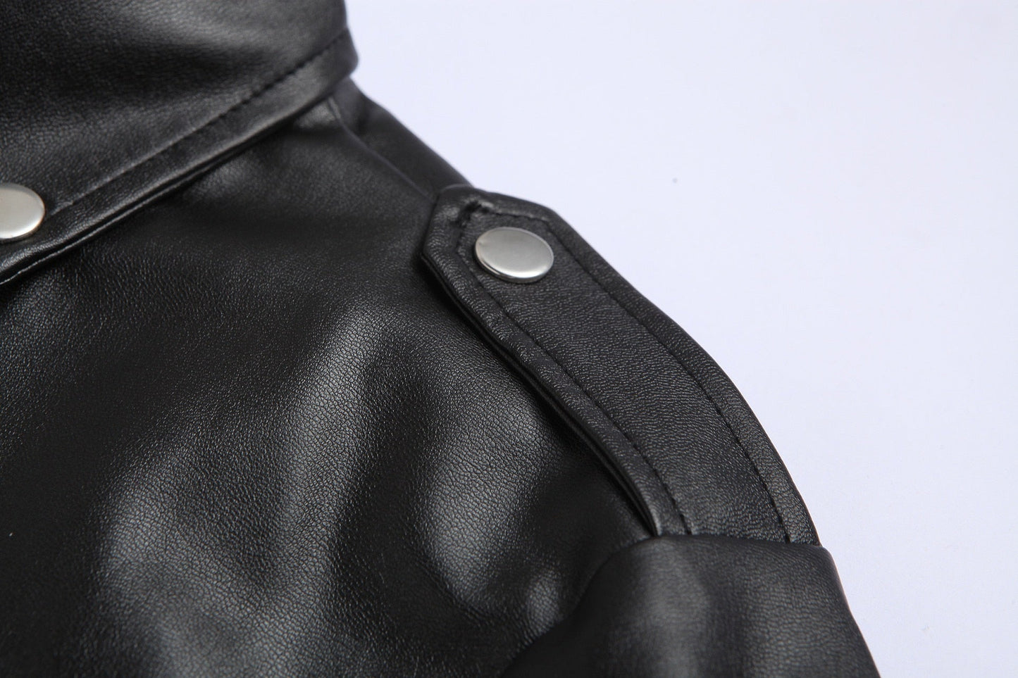 Men's Vintage Style Leather Motorcycle Jacket
