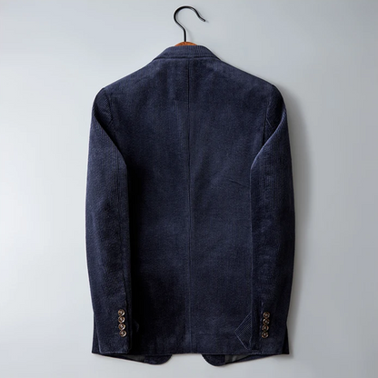 Stylish Men's Textured Blazer Jacket