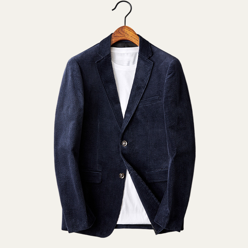 Classic Fit Corduroy Jacket for Men