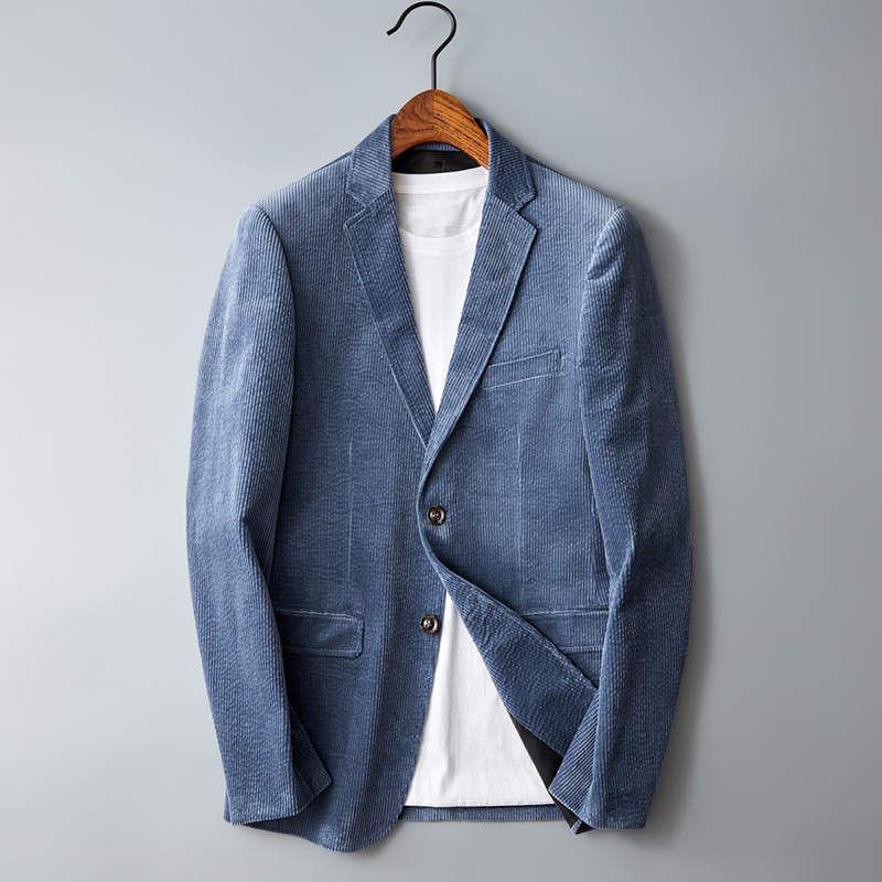 Stylish Men's Textured Blazer Jacket