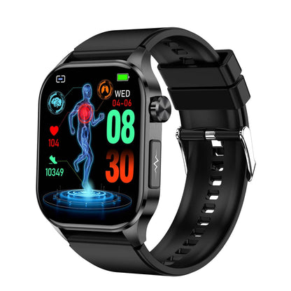 Advanced Health Monitoring Smartwatch with ECG Tracker