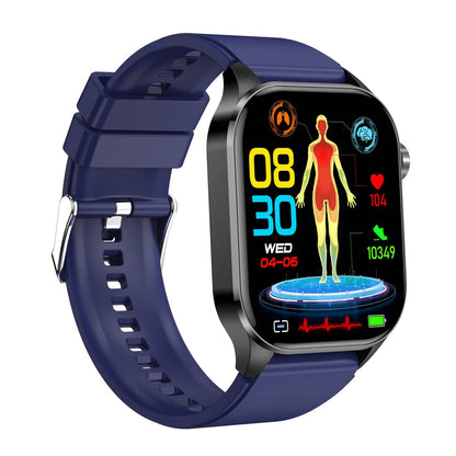Advanced Health Monitoring Smartwatch with ECG Tracker