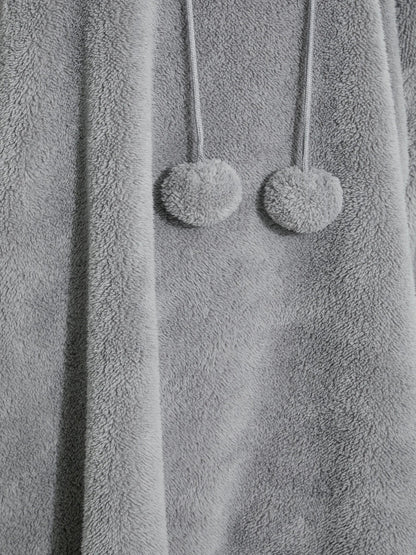 Cozy Extra Large Teddy Bear Hooded Dress