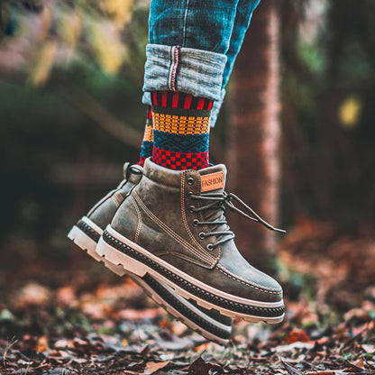 Cozy Thermal Socks Made from Soft Wool - OutfitLondon