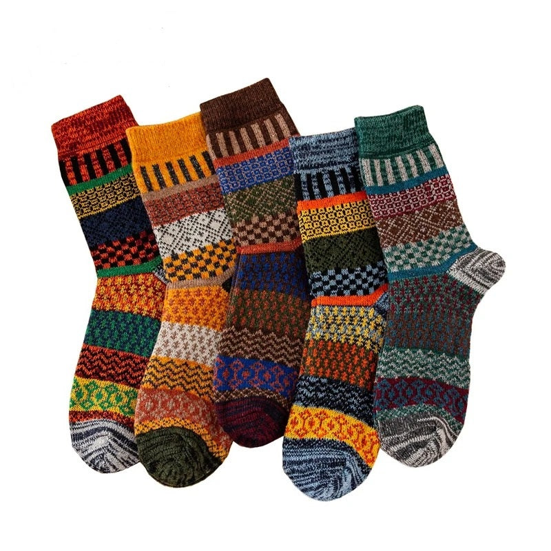 Cozy Thermal Socks Made from Soft Wool