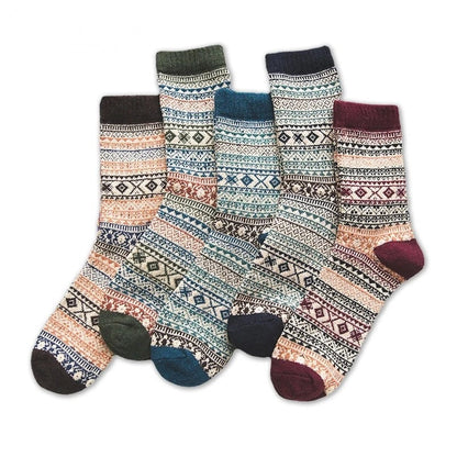 Cozy Thermal Socks Made from Soft Wool