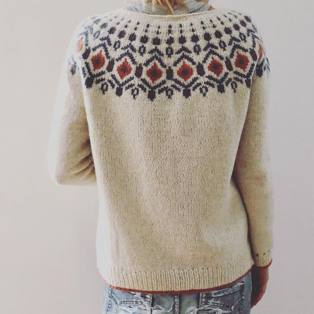 Cozy Fall Crew Neck Sweater