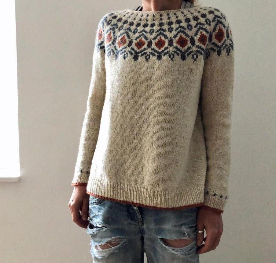 Cozy Fall Crew Neck Sweater