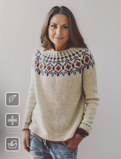 Cozy Fall Crew Neck Sweater - OutfitLondon