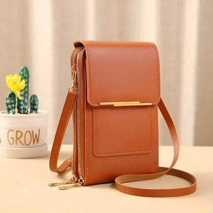 Secure Genuine Leather Tote Bag with Theft Proof Design