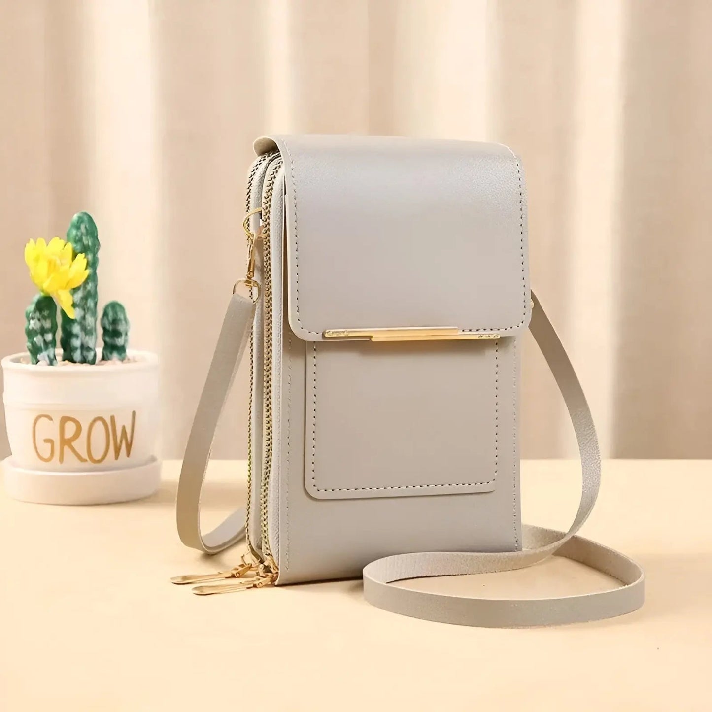 Secure Genuine Leather Tote Bag with Theft Proof Design