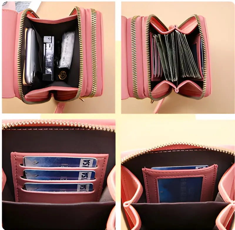 Secure Genuine Leather Tote Bag with Theft Proof Design