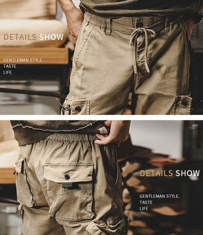 Solomon | Relaxed Fit Straight Leg Cargo Pants