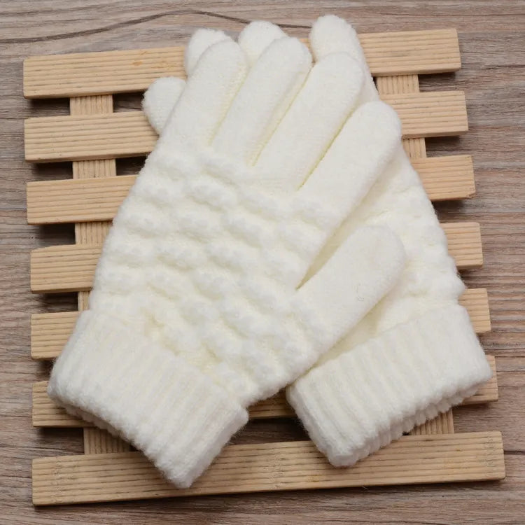 Warm and Cozy Knitted Gloves