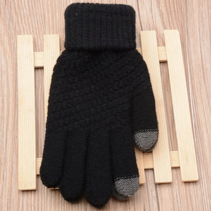 Warm and Cozy Knitted Gloves