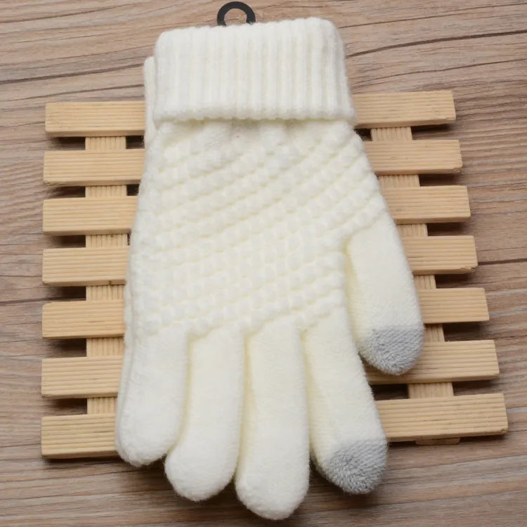 Warm and Cozy Knitted Gloves