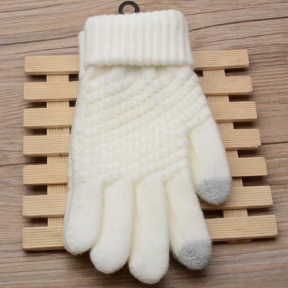 Warm and Cozy Knitted Gloves