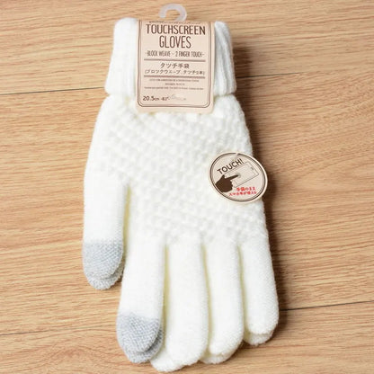 Warm and Cozy Knitted Gloves