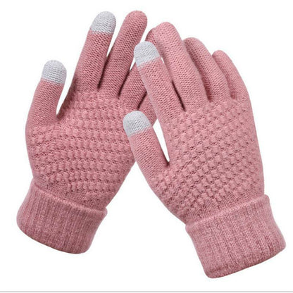 Warm and Cozy Knitted Gloves