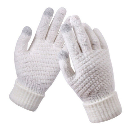 Warm and Cozy Knitted Gloves