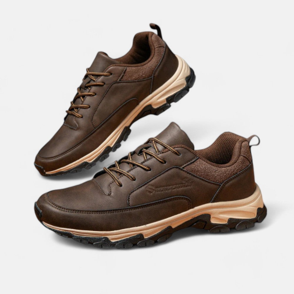 Stylish Mens Brown Leather Boots