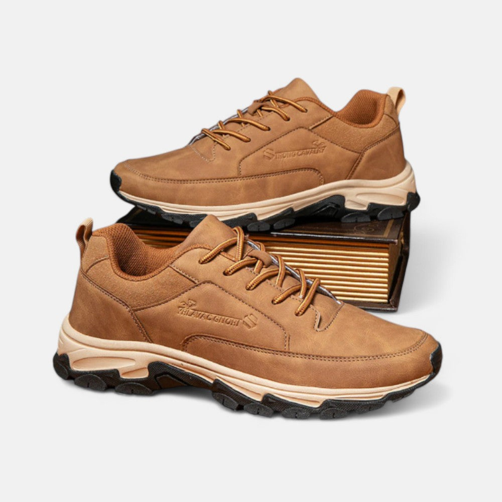Stylish Mens Brown Leather Boots