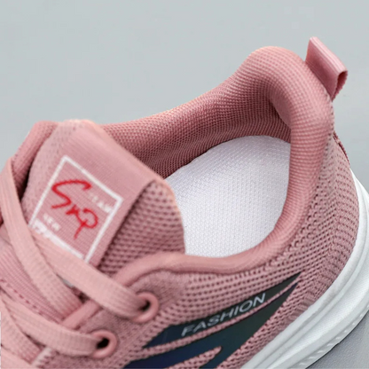 Comfortable Supportive Women's Walking Sneakers - FitWalk