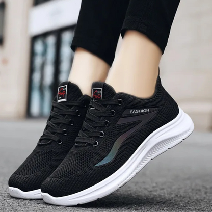 Comfortable Supportive Women's Walking Sneakers - FitWalk