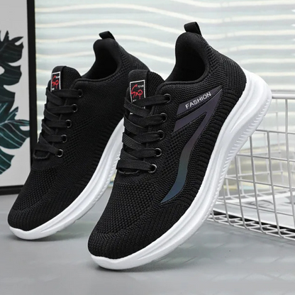 Comfortable Supportive Women's Walking Sneakers - FitWalk