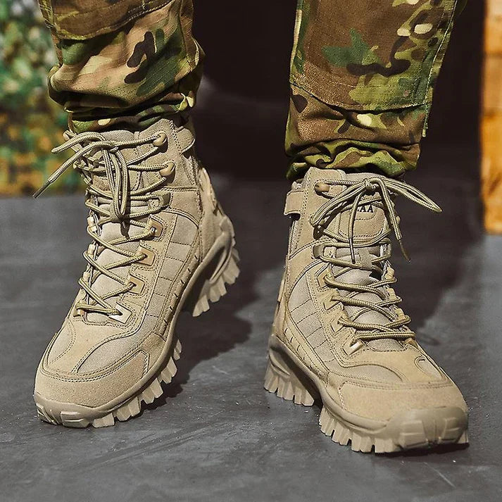 Rugged Outdoor Heavy Duty Work Boots - OutfitLondon