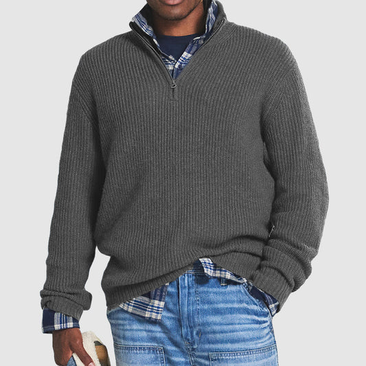 Cozy Crew Neck Sweater - OutfitLondon