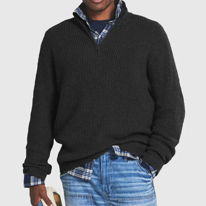 Simple Luxury Men's Cashmere Crew Sweater
