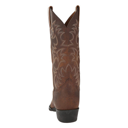 Men's Leather Mid-Calf Cowboy Boots