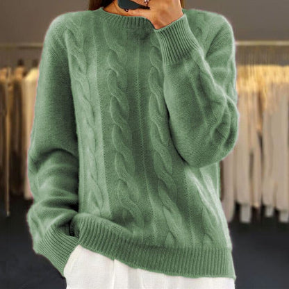 Cozy Ladies Soft Knit Winter Sweater