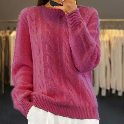 Cozy Ladies Soft Knit Winter Sweater