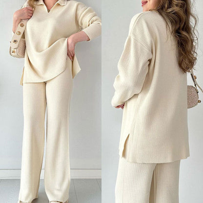 Comfortable Women's Loose Fit Pant Set - OutfitLondon