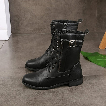 Comfortable Women's Boots With Easy Side Zip