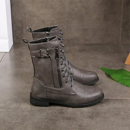 Comfortable Women's Boots With Easy Side Zip