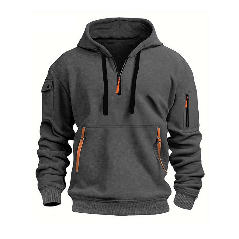 Classic Zip-Up Mens Hoodie