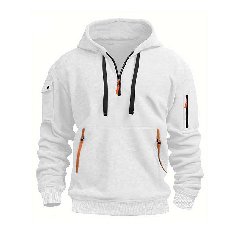 Classic Zip-Up Mens Hoodie