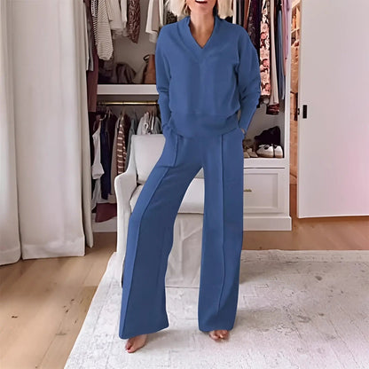 Women's 2-Piece Athletic Tracksuit Set