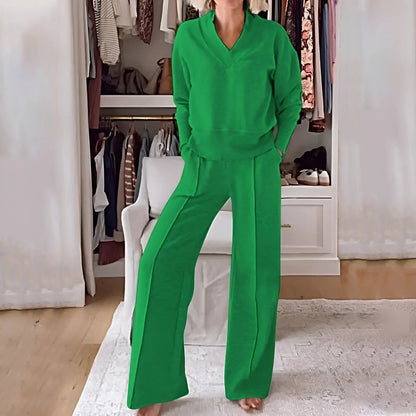 Women's 2-Piece Athletic Tracksuit Set